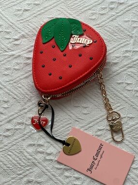 Juicy Couture SWEET JUICY BERRY COIN POUCH New